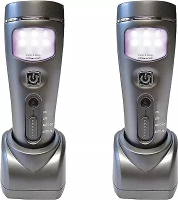 Capstone Lighting 4-in-1 Eco-I-Lite 2 Pack � Emergency Flashlights Night Light • $55.26