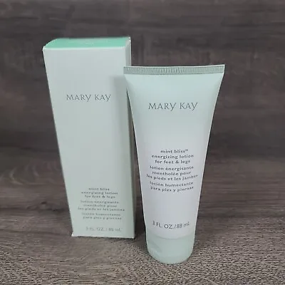 Mary Kay Mint Bliss Energizing Lotion For Feet & Legs - New In Box • $9.95