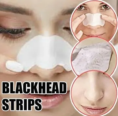 10 Premium Nose Strips Blackhead Removal Unclog Pores Smooth Peel Off Deep Clean • £4.99
