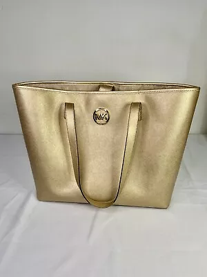 Michael Kors Gold Shimmer Tote • $50