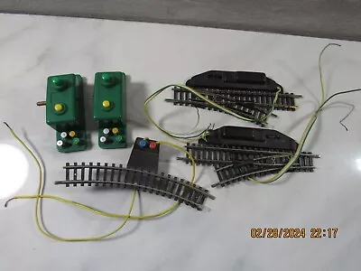 5 Piece Lot Minitrix N Scale Model Turnout & Control Switches 4972 4961 4963 • $49.95