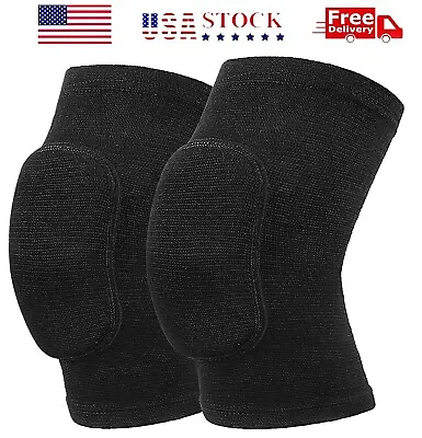 Sports Knee Pads Men And Women Soft Breathable Knee Pads Wrestling Running USA • $8.18