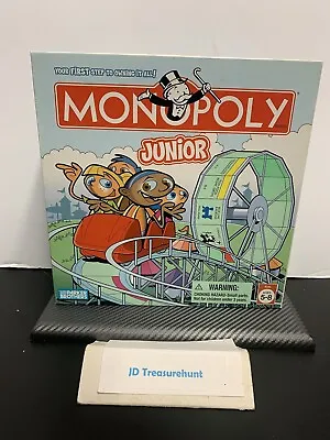 Parker Brothers Monopoly Junior Amusement Park Theme Board Game Pre-Owned 🔥🔥 • $11.95