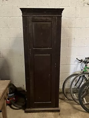 Mahogany Wardrobe Single Art Deco Very Heavy From Edgleys • £50