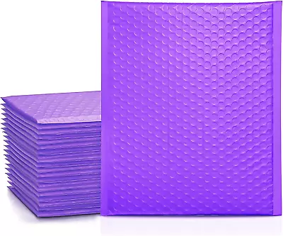 Metronic Purple Bubble Mailers 9x12 (25 Pack Bulk #2) Grape Poly Bubble Mailers • $22.76