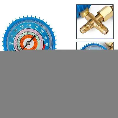 R410a R22 Single Manifold Gauge 4 Testing Charging Auto Home Air Conditioner S8 • $23.82