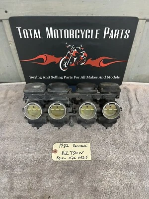 $260 • Buy Kawasaki KZ750 N Spectre Carburetor Carb Fuel Rack Assembly OEM Genuine Part