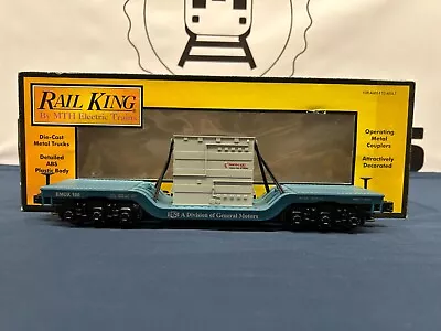 Mth Electro Motive Division Depressed Center Flat Car W/ Transformer 30-7012E • $44.99