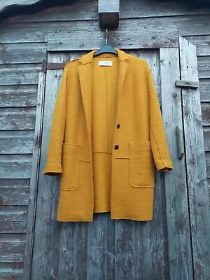 Zara Mustard Coat • £10