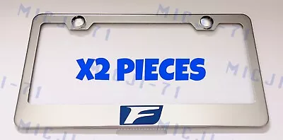 X2 Lexus Stainless Steel Chrome Mirror License Plate Frame Rust Free W/ Caps • $22.50