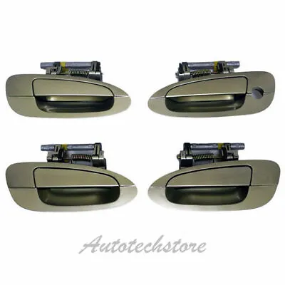 For 02 03-06 NISSAN ALTIMA Set 4pcs Outside Door Handle EY1 Champagne Gold DS244 • $83.30