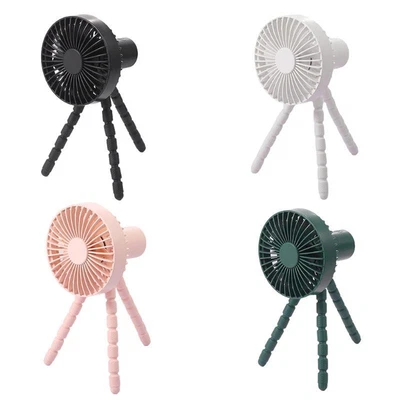 $35.10 • Buy 3LevelBattery Operated Fan With Flexible Tripod USB And Battery Powered Desk Fan