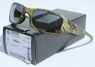 OAKLEY Fives Squared Sunglasses Desolve Bare Camo/Black Iridium SI OO9238 NEW • $109.95