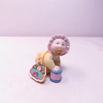 Vintage Cabbage Patch Kids 1984 Infant Baby Crawling Ceramic Figurine Pacifier • $11.99