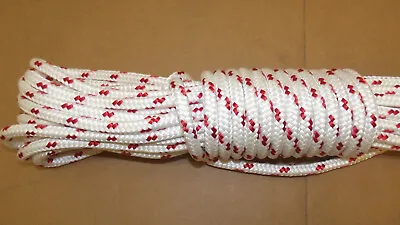 NEW 7/16  X 100' Sail/Halyard Line Double Braid Polyester Jibsheets Boat Rope • $62