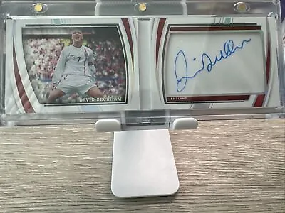 2022-23 Panini Immaculate DAVID BECKHAM /72 Auto Signature Moves Booklet England • £790