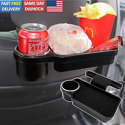 Universal Car Back Seat Tray Drink Food Table Cup Holder Stand Phone Mount • $15.99