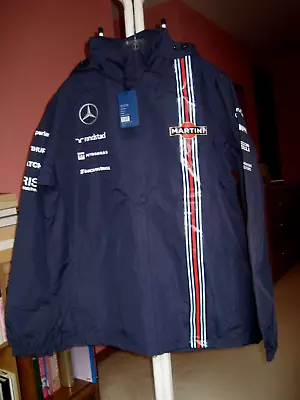 Mercedes-Benz Williams Martini Racing  Women's Team Waterproof Jacket Size M NWT • $47.90