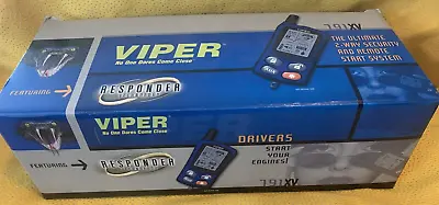 NEW VIPER 791XV RESPONDER 2-Way LCD & REMOTE START Car ALARM 479V  Transmitter • $700