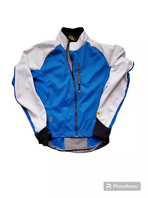 Blue Mavic Winter Cycling Jacket. L • $43.71