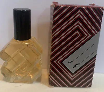 Vintage 1984 Avon Tag Along Black Suede Cologne 0.5oz New In Original Box • $5.99