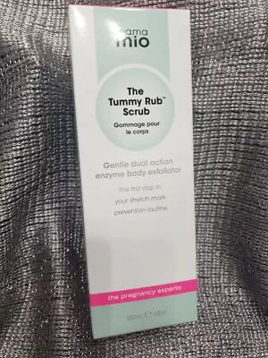 Mama Mio The Tummy  Rub Scrub 180ml ~ New In Box ~ Pregnancy Essentials • $8