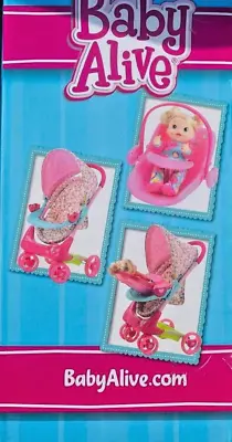 Baby Alive Baby Doll Travel System Set NEW IN BOX • $144.99