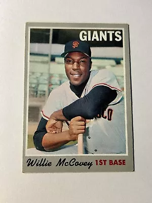 Willie McCovey 1970 Topps Card #250 San Francisco Giants HOF Nice • $5.99