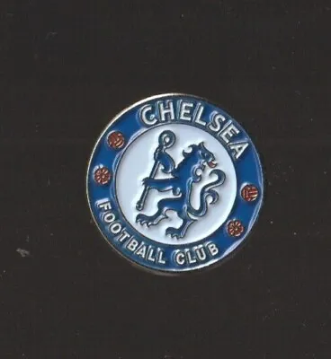CHELSEA F.C. Club Crested Enamel Badge FREE POST UK • $6.22