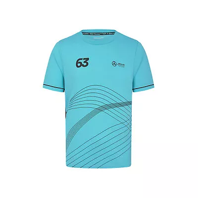 2024 Mercedes AMG Petronas F1 Men's GR Sports T-shirt Size L • $67.50