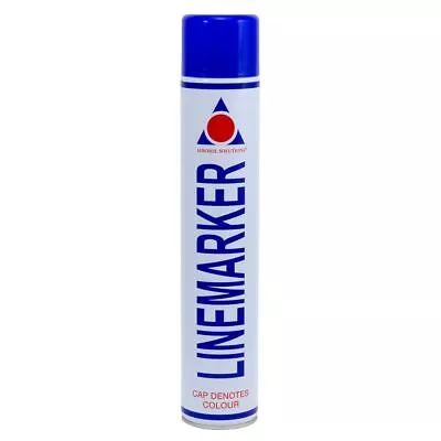 Linemarker Blue Line Marking Spray Paint 2x 750mL Durable Semi-Permanent Aerosol • £14.99