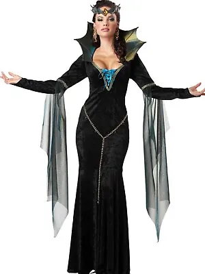 California Costume Evil Sorceress Adult Women Halloween XL Maleficent New • £27.99