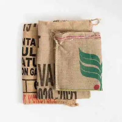 10 Hessian Coffee Sacks Used • £22