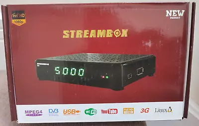 Streambox M3s Satellite/mag/stalker Combo Linux  Receiver • £34.95