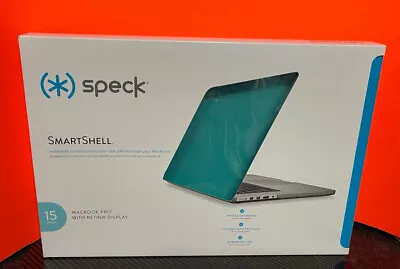 Speck SmartShell For MacBook Pro 15 Inch With Retina Display - Teal -  NEW • $35.95