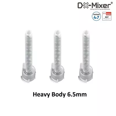 48 Pcs Impression Dental HP Mixing Tips  6.5mm VPS/PVS Heavy- DX-Mixer® • $14.49