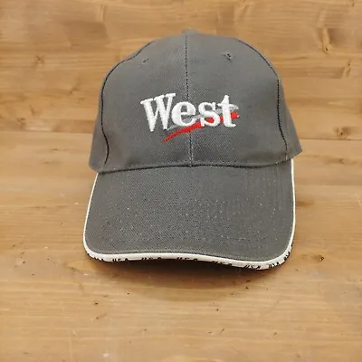 $13.97 • Buy West Mercedes Benz Charcoal Gray Strap Back Baseball Hat Cap Made In USA