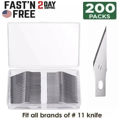200 Pcs For X-ACTO Knife Scoring Sharp Blades  EXacto Set Pack Hobby Crafts Arts • $18.99