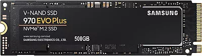 Samsung 970 Evo PLUS 500GB SSD M.2 PCIe NVMe Solid State Drive MZ-V7S500BW • $128.88