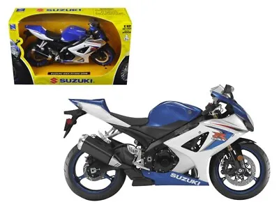 2008 Suzuki GSX-R1000 Blue Bike Motorcycle 1/12 By New Ray • $23.99