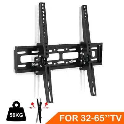 Tv Wall Bracket Mount Tilt Lcd Led Plasma 28 30 32 40 42 50 Upto 65 Inch Sony Lg • £7.90