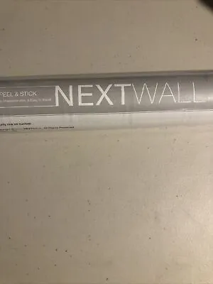 $25 • Buy NextWall Wallpaper Roll Repositionable Washable Faux Beadboard Vinyl Off-White