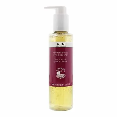 £22.16 • Buy Ren Clean Skincare Moroccan Rose Otto Body Wash 200ml Women