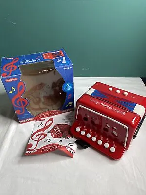 Schylling The Little Red Accordion Children's Instrument 2013 Squeeze Box • $18.99