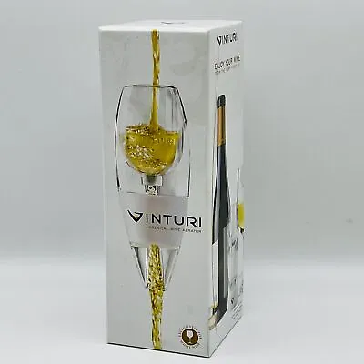 Vinturi Classic Essential Wine Aerator Pourer And Decanter With No-Drip Stand • $29.99