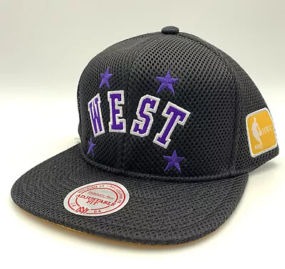 NEW Mitchell & Ness NBA All Stars West Basketball Teams Snapback Hat Cap Mesh • $19.99