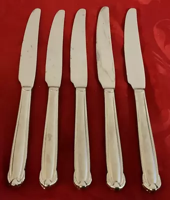 Mikasa Stainless Classico Satin Lot Of 5 Hollow Handle Dinner Knives 9 1/4  EUC • $22.50