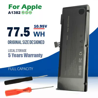 A1382 Laptop Battery For MacBook Pro 15  A1286 Early 2011 Late 2011 Mid 2012 US • $21.90