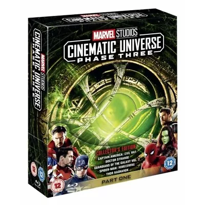 Marvel Studios Cinematic Universe Phase 3 (5 Films)  [uk] New Bluray • £79.96