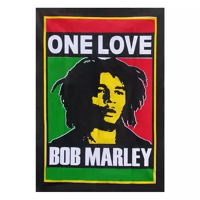 Bob Marley Printed Cotton Tapestry Handicraft Mandala Hippie Bohemian Wall Decor • $12.99